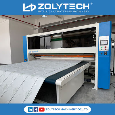 Touch Screen Design Mattress Cutting Machine Precious Cutting For Mattress Panels And Borders