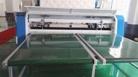 7 Inch Touch Screen Quilted Fabric Mattress Cutting Machine 80Mm Thickness