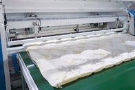 Horizontal Fabric Roll Cutting Machine 3.17kw Industrial Fabric Die Cutter CE