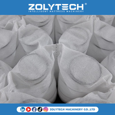 Eco-Friendly Mattress Core Bed Net Production Pocket Spring Mattress With No Adhesives