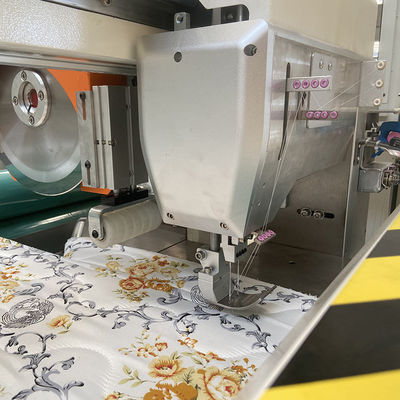 ZOLYTECH Non-shuttle working 10KW  commputerized hemming system automatic mattress hemming station