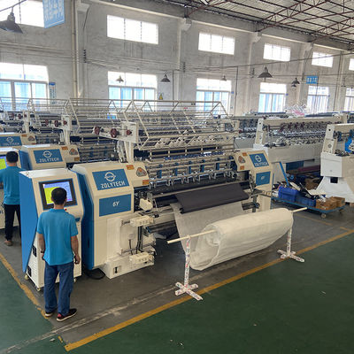 High Speed Multi Needle Continuous Quilting Machine For Home Quilts