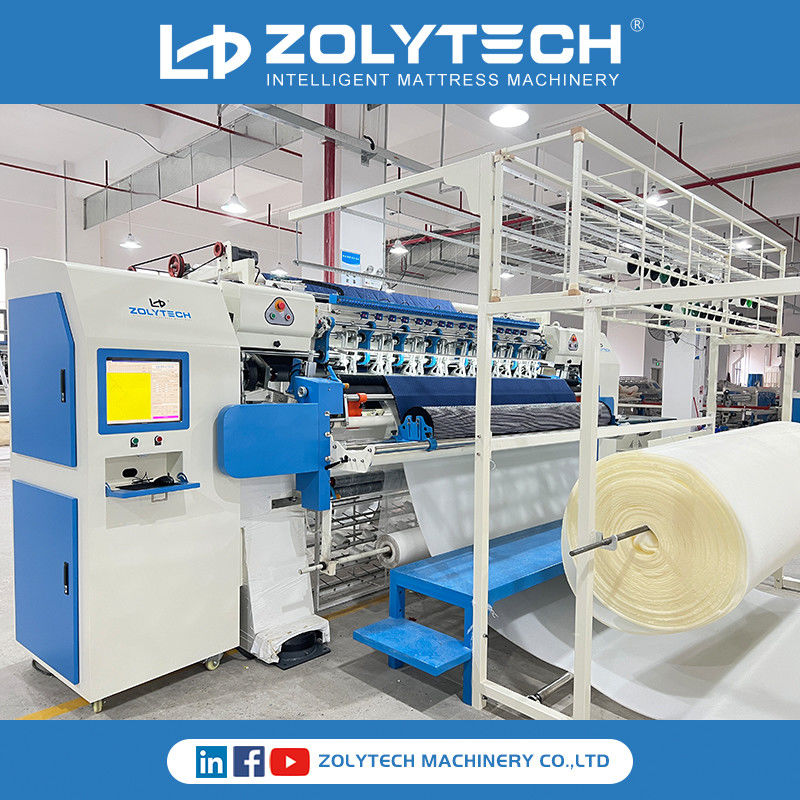 High Speed Ultrasonic Sewing Machine  In Bedding Industry