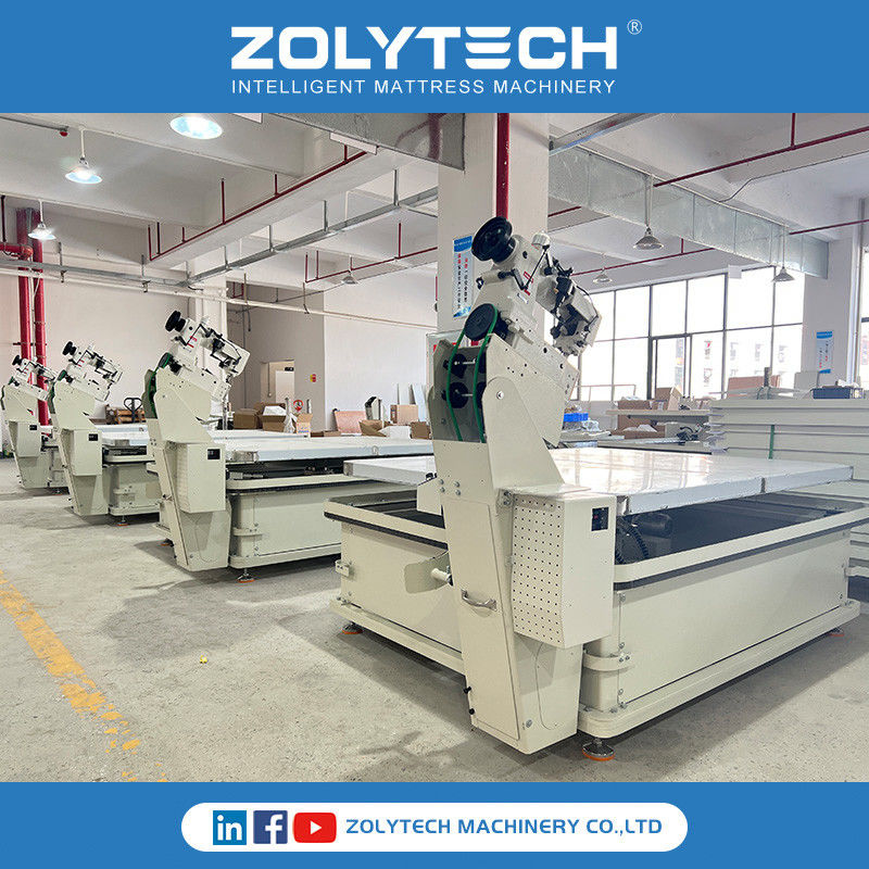 Automatic Mattress Production Line ZOLYTECH Mattress Tape Edge Machine