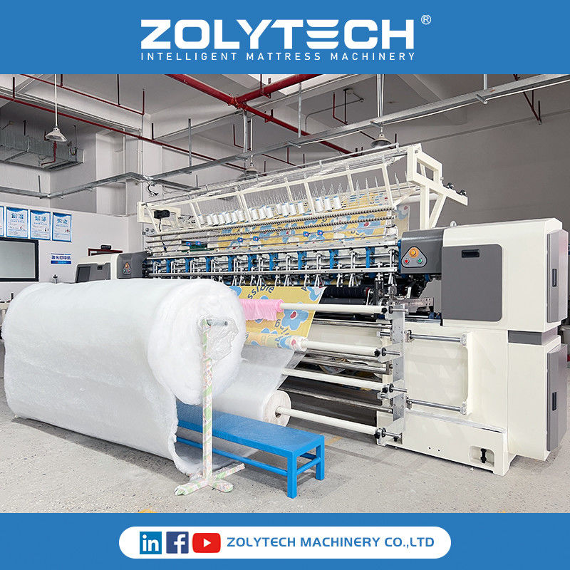 Mattress Quilting Machine ZOLYTECH Industry Quilting Machine For Clothing