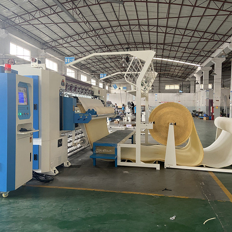 3 Phase Computerized Quilting System 5500kg Mattress Manufacturing Machines