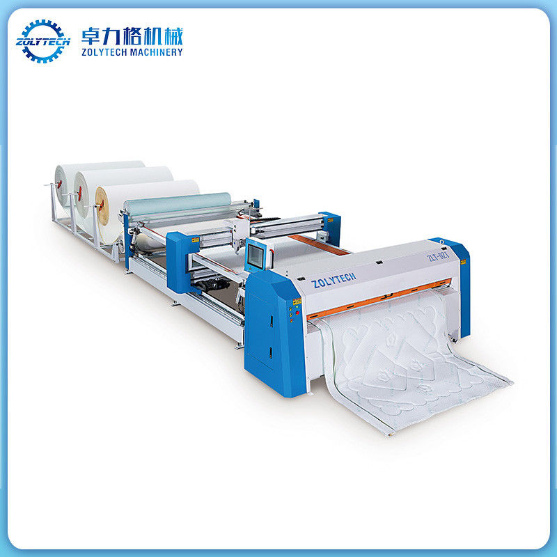 Commputerized System Automatic Single Needle Quilting Machine 80mm Thickness Mattress Border Machine 9KW