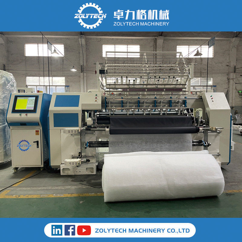 ZOLYTECH lock stitch automatic quilting machine multi-needle quilting machine quilting machine for bedcover