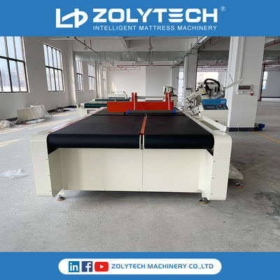 Automatic Mattress Tape Edge Machine For Mattress Panels In Mattress Production Line