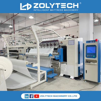 80mm Max Computer Mattress Quilting Machinery ISO Precious Full Servo Machine