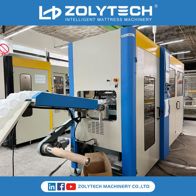ZLT-PSD180 Height 100-250mm Pocket Spring Coiling Machine Non Shuttle Working ZOLYTECH OEM