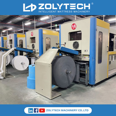 180pcs / Min Computerized Pocket Spring Production Line Pocket Spring Coiling Machine 380V / 220V Mattress Net
