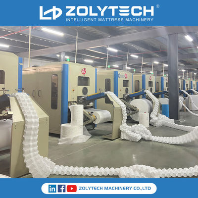 Professional Manufacture Automatic Pocket Mattress Mechanical Spring Coiling Machine