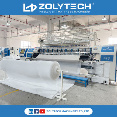 Home Quilts Quilting Machine ZOLYTECH Automatic Multi Needle Quilting Machine
