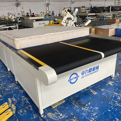 Commputerized automatic mattress tape edge machine 15-20pcs/h automatic flipping 4KW mattress edge sewing