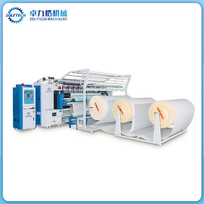 ZOLYTECH Mattress Machinery WV15 1500rpm Multi-needle Quilting Machine Chain Stitch For Quilts