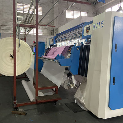WV15 1500rpm Industrial Quilting Machine Chain Stitch For Quilts ZOLYTECH Mattress Machinery