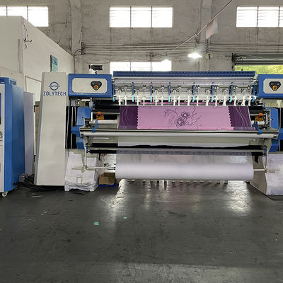 ZOLYTECH mattress machinery computerized quilting machine chain stitch for quilts WV15 1500rpm