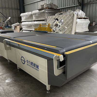 Computerized Automatic Pushing Mattress Tape Edge Machine 50-500mm Sewing Thickness 3.37KW