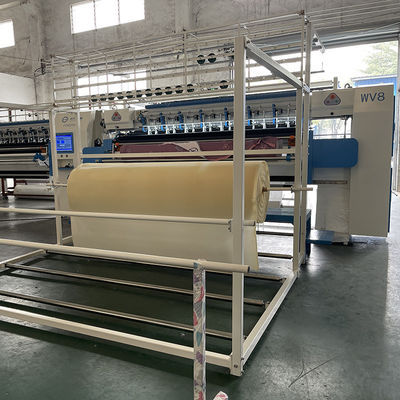 Commputerized Quilting System Automatic Mattress Quilting Machine  80mm Thickness Mattress Border Machine 8KW