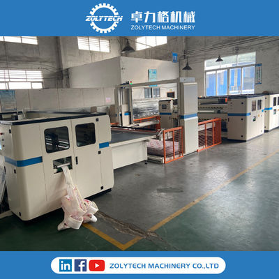 Mattress Flanging System Hemming System ZOLYTECH ZLT-HM Automatic Panel Hemming Machine