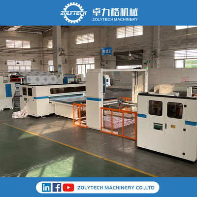 Mattress Hemming Station Automatic Panel Hemming Machine ZLT-HM