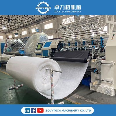 Chain Stitch Quilting Machine Servo Motor Quilting Machine Multi Needle Quilting Machine ZOLYTECH